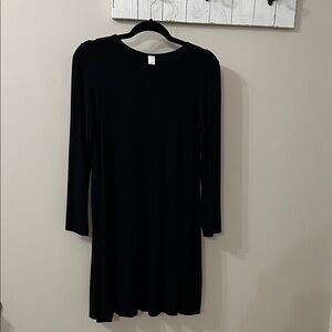 Old Navy Classic Black Midi Dress
